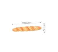 HONMEET 6pcs Bread Shaped Ballpoint Pens Creative Fake Pastry Design Lightweight Writing Tools for School Office Stationery Supplies Novelty and Stocking Stuffers