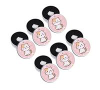HONMEET 6pcs Makeup Brush Cleaning Sponge Box Flexible Scrubber for Easy Washing Quick Drying for Makeup Artists Beauty Enthusiasts