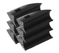 HONMEET 6pcs Plastic Arrow Stabilizers for Archery Beginners Weather-resistant Bow Draw Fixators Lightweight and Portable Equipment for Target Practice and Hunting