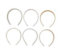 HONMEET 6pcs Womens Headbands Fashion Headbands for Women Girls Hair Styling Accessories Band Decorative Hair Bands