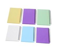 HONMEET 7pcs Multi-color Spiral Notepad Index Cards with Pullout Pages for Flexible Note Taking Planning and Sketching Portable Memo Pad for School Office and Travel