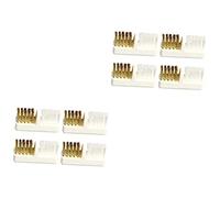 HONMEET 8pcs Nail Drill Brush Cleaner Nail Dust Remover for Gel Polish Art Brush