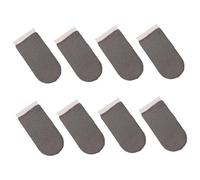 HONMEET 8Pcs Sweat Finger Gloves for Gaming Anti-slip Thumb Covers Comfortable Fit for Mobile Game Players