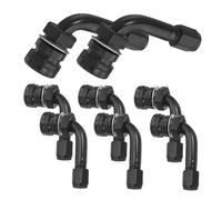 HONMEET 8pcs Tubeless Tire Valve Stems Curved Screw-in Valve Stems for Car Motorcycle Atv Scooter Tires Airtight Seal Easy Installation Replacement Kit