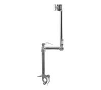 HONMEET Adjustable 360° Rotating Umbrella Holder for Wheelchair and Electric Scooter Handles 0.87"-1.7" Clamp, Foldable Windproof Outdoor Umbrella Mount Stand for Mobility Scooter,