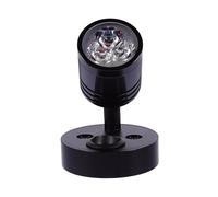 HONMEET Aluminum Rv LED Flexible Wall Lamp Warm White Adjustable Ceiling Light for Camper Caravan Boat with Rotatable Direction and Low Power Consumption