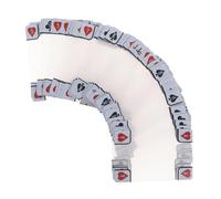 HONMEET Anti-cheating Transparent Plastic Playing Card Deck Matte Finish PVC Game Cards for Fair Play and Tamper-evident Design for Professional Tournaments and Casual Gaming