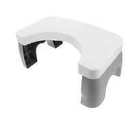 HONMEET Anti-slip Thickened Toilet Stool Bathroom Footstool for Adults Foldable Compact PP Material Squatting Potty Step for Improved Bowel Health and Comfortable Feet Support at Home Dorm