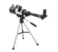HONMEET Astronomical Telescope for Kids and Adults with 70mm Aperture and Finder Scope, Beginner Science Telescope for Outdoor Night Vision and Space Viewing, Portable Refractor for Family Astronomy