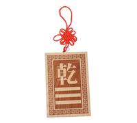 HONMEET Bagua Card Feng Shui Missing Corner Decor for Home Office Traditional Chinese Culture Metaphysical Board for Wall Hanging Decoration