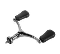 HONMEET Baitcasting Fishing Handle Replacement Stainless Steel EVA Power Knob with Screw Attachment Ergonomic Rocker Crank Arm for Comfortable Fishing Reel Grip