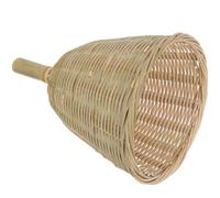 HONMEET Bamboo Beekeeping Cage Bamboo Swarming Basket Handwoven 20x27cm Outdoor for Beekeepers