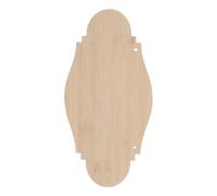 HONMEET Bamboo Door Sign Blank Plaque for DIY Crafts, Unfinished Bamboo Hanging Shop Sign with Warp-resistant Material, for Business Stores and Coffee Shops Display