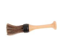 HONMEET Barber Neck Duster Brush Wooden Handle for Hair Cutting and Salon Use Gently Removes Hair from Neck and Face for Barbers and Home Use