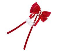 HONMEET Big Bowknot Hair Clip for Women and Girls Cute Bow Hair Accessories Decorative Balls for Weddings Parties and Everyday Wear for Birthdays and Holidays