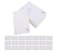 HONMEET Blank Postcards White Cardstock 4X6 Inches, 120Pcs Single-Sided Writable Postcards for Mailing and Painting, White Blank Greeting Cards Set for Invitations and Crafts