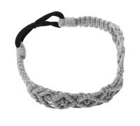 HONMEET Bohemian Style Knitted Hair Band for Women Handmade Lightweight Crochet Headband Soft and Breathable Hair Wrap for Weddings Festivals and Everyday Wear