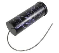 HONMEET Boys and Girls Percussion Instrument Toy Spring Drum with Versatile Design and Easy to Learn Features, Black Paper and Metal Materials, for Shows and Recordings a Stormy