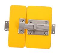 HONMEET Busy Board Door Latch for Yellow Sensory Activity Part DIY Educational Wooden Developmental Activity Board