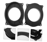 HONMEET Car Speaker Spacer Bracket Adapter for Plastic Speaker Gaskets for Front Door Audio Upgrade Sound Quality Enhancer