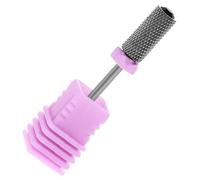 HONMEET Carbide Nail Drill Bit for Acrylic Nails Manicure Drill Bit Head for Polishing Trimming Carving Reusable and High Grinding Efficiency and Personal Use