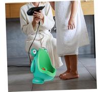 HONMEET Cartoon Frog Shape Boy Potty Training Urinal Portable Standing Pee Trainer with Hanging Easy to Install and Clean Fun Rotating Windmill for Bathroom Use at Home
