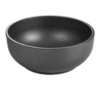 HONMEET Cast Iron Bibimbap Stone Bowl for Daily Use Serving Bowl Comfortable to Hold Suitable for Home and Restaurant Use with Elegant and Delicate Appearance