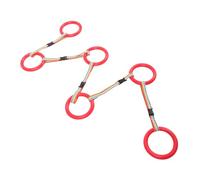 HONMEET Children's Walking Safety Rope for Toddlers and Preschoolers 6-Loop Round Solid Color Walking Leash for Outdoor Use Daycare and School to Prevent Getting Lost