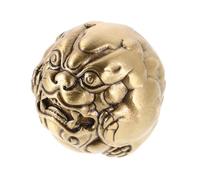 HONMEET Chinese Hand Exercise Ball: Brass Baoding Balls Brass Massage Balls Senior Wrist Therapy Massager Feng Shui Decor Collectibles for Good Luck