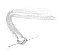 HONMEET Chinese Tassel Hair Forks Lightweight Long Flowing Tassel Hairpins for Women Secure Fit Updo Accessories Cultural Elegance for Chignon Bun Hairstyle