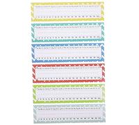 HONMEET Classroom Desk Name Tags with Paper Labels and Adhesive Dots Writable DIY Student Name Stickers for School Desks Bulletin Boards and Classroom Decoration