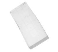 HONMEET Clear Silicone Nail Stamper for Nail Art DIY with Transparent Soft Stamp Head for Home and Salon Use