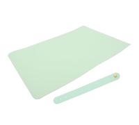 HONMEET Craft Mat Versatile and Comfortable to The Large Leather with Dual-Sided Anti- Bottom Design Stylish Light Green Resin Casting for Home Setting and Art Projects