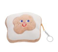 HONMEET Cute Coin Purse Wallet for Women and Lightweight Plush Material Adorable Cartoon Design Portable Mini Coin Pouch for Everyday Use and Daily Shopping