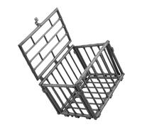 HONMEET Decorative Small Cage Model for Farm Animal Figurines Miniature Simulation Play Versatile Educational Accessory for Collectors and Imaginative Enhances Fine Motor Skills and Mini