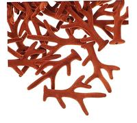 HONMEET Diy Antlers Decor 100pcs Flocking Deer Antlers Christmas Headdress Hair Accessories Stag