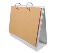 HONMEET Diy Blank Desk Calendar Decorative Standing Calendar for Home Office Refillable Monthly Planner Blank Pages Stylish Design for Creative Projects and Organization