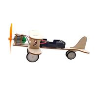 HONMEET DIY Wooden Airplane Model Kit Handicraft Wood Plane Assembly for Educational Stem Science Experiment Safe High-grade Wood Enhances Learning and Development Skills
