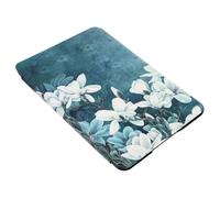 HONMEET E-book Reader Case Compatible with Kindle Paperwhite Floral Pattern Leather Protective Cover with Auto Wake Sleep Function Lightweight Multi-angle Stand for E-reader Protection