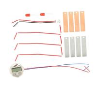 HONMEET Educational DIY Fruit Battery Kit with Zinc-copper for Student Science Experiments Potato Clock Making Learning Tool to Enhance Analytical Skills and Scientific Knowledge