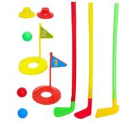 HONMEET Educational Golf Clubs Set for Indoor Outdoor Sports Family Fun Beginner Golf Kit for Developing Observation Imagination Patience