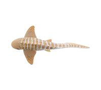 HONMEET Educational Life Model Zebra Shark Figurine for Plastic Animal for Imaginative Play and Ocean Theme Decor Gift for Learning Sea Animals