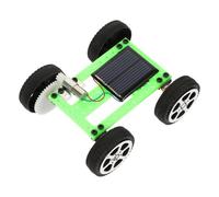 HONMEET Educational Solar Powered Car Model Kit for DIY Science Experiment Project Easy Assembly Green Vehicle for Learning and Stem Science Activities