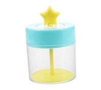 HONMEET Facial Foamer and Shampoo Foam Maker Pump, Blue Star Plastic Foaming Device for Face Wash and Body Wash, Automatic Rebound for Daily Skincare and Shower Use