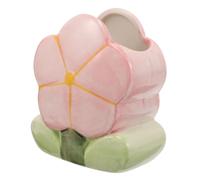 HONMEET Flower Pen Holder Cute Pencil Organizer Kawaii Desk Accessories Decorative Stationery Cup for Office and Home Versatile Desk Organizer for Pens and Markers Gift for Special