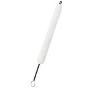 HONMEET Flute Cleaning Brush inside Tube Maintenance with Soft Cotton Thread and Sturdy Iron Rod, Reusable Flute Cleaner Suitable for Beginners and Experienced Musicians