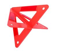 HONMEET Foldable Reflective Road Triangle Reflector Car Emergency Warning Sign for Trunk Safety Quick Setup and Space Saving Design for Roadside and Construction Use
