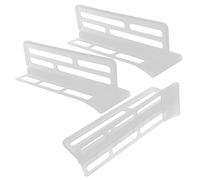 HONMEET Fridge Shelf Separator Fridge Drawer Divider Easy Install Freezer Dividers