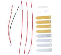 HONMEET Fruit Battery Science Experiment Kit for Fruit Power Circuit DIY Set for S Physics Learning and Home Teaching Includes Orange Lemon Potato Battery Materials for Educational Fun