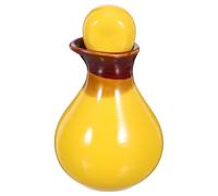 HONMEET Glass Containers Spa Decor Miniture Decoration Ceramic Sauce Dispenser Essential Oil Ceramic Dispenser Olive Oil Cruet Ceramics Pot Ceramics Bowl for Beauty Salon Lotion Bottled